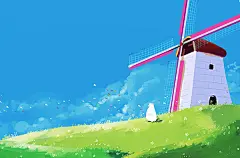 晴天-平大人___涂鸦王国插画