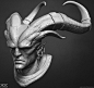 Head of Quanari Arishock, by majid_smiley