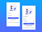 app 登录 & 注册页面ui .psd下载 - 爱果果