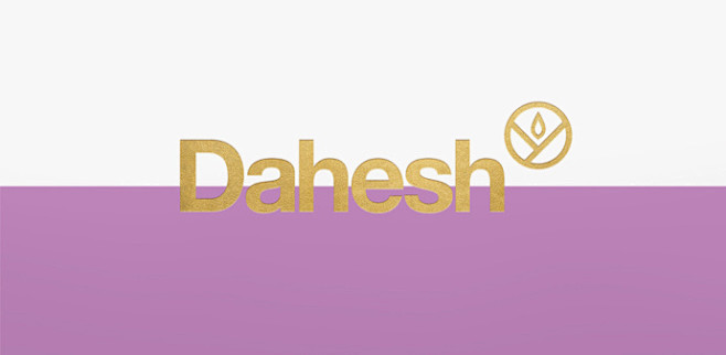 Dahesh紫色系品牌VI设计 ​​​​