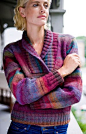 FREE pattern 'Modern Lodge Pullover' from LionBrand ~ This could also be fun to make some adjustment and create a cardigan ~ knit bottom up in pieces using approx 10ply yarn