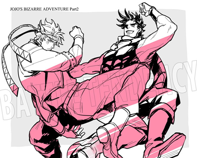 JOJO的奇妙冒险pixiv p站画师:...