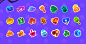 Digital Art  game Game Art game design  icon design  icons UI/UX UI ui ux mobile game
