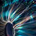 Dope : Smooth lines and colors / X-particles / Render Cycles4d.Make organics. No glitch.