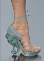 Dior stunning footwear very feminine.