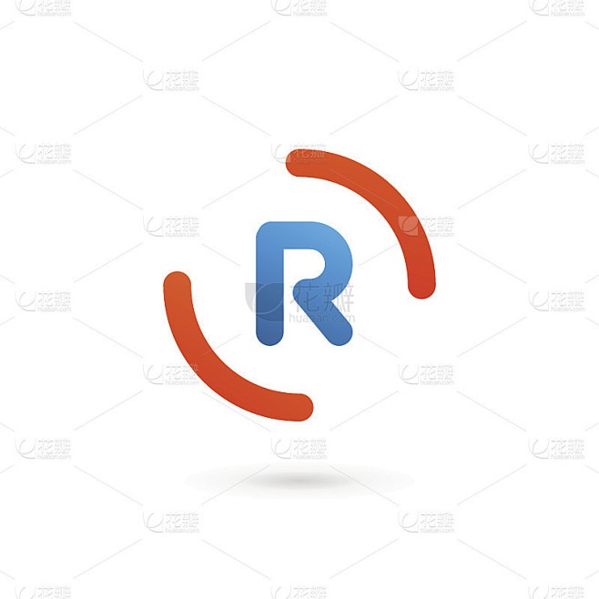 字母R图标