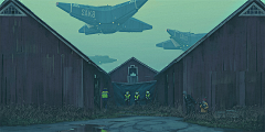 会画画の魔法师采集到Simon Stålenhag