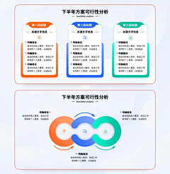 三段内容 PPT灵感库-花瓣网|陪你做生活的设计师 | 职场PPT三段内容该如何排版？