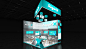 booth Exhibition  Stand expo 3D Render 展台设计 展览设计 展台 德国数码营销展DMEXCO