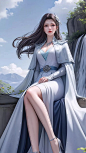 云生海楼：壁纸｜《斗破苍穹》云韵 美杜莎 AI