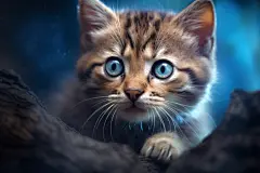 呆萌猫猫动物摄影