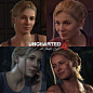 Elena-Uncharted 4, Soa Lee :  Elena has been my heroine since I've seen her first time in Uncharted 2. You know how excited I was  as a fan of Uncharted when I took over her for Uncharted 4. Although it was kinda tough time to develop Elena who can make e