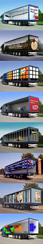 Creative Truck Advertisements