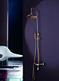康立源 佛罗伦萨系列淋浴花洒 23557 康立源古典全铜花洒套装欧式