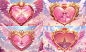 ci0404_A_heart-shaped_frame_with_wings_a_pink_and_gold_color_sc_9d970e63-3fce-4353-b5c2-e2d2516d1b98
