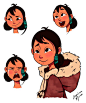 ArtStation - Character Design ESKIMO/INUIT, Jemima Maria