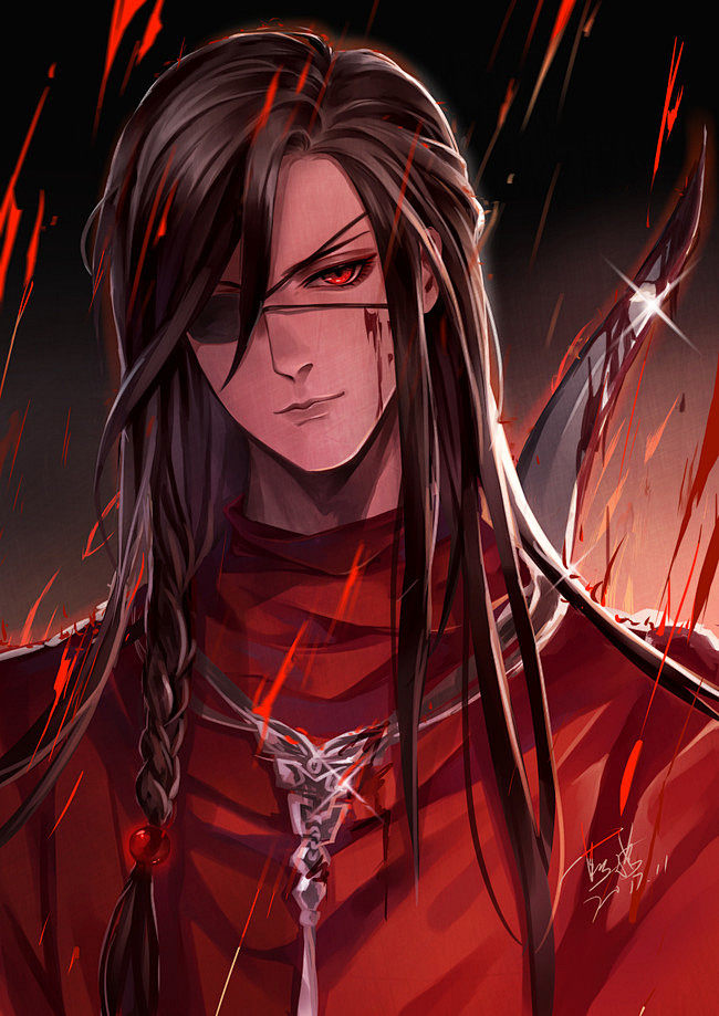 天官赐福同人图插画壁纸血雨探花半次元第一中文cos绘画小说社区