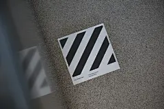 正方形广告宣传街头海报样机