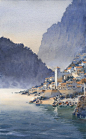 Michael Reardon ​​​#水彩风景# ​​​​