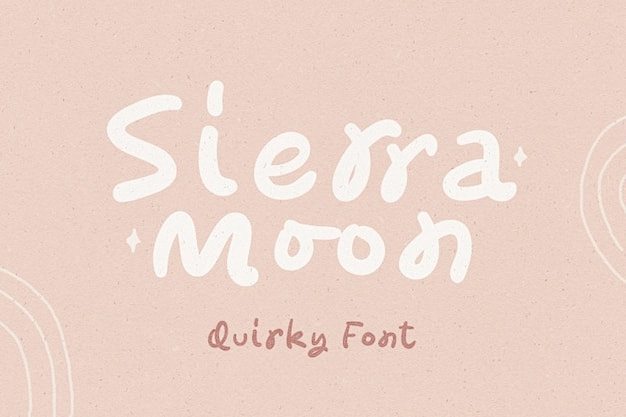 Sierra Moon Font | F...
