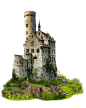 Png Castle 2 by Moonglowlilly on DeviantArt@北坤人素材