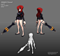 Skullgirls: Parasoul by Pyroxene.deviantart.com on @deviantART