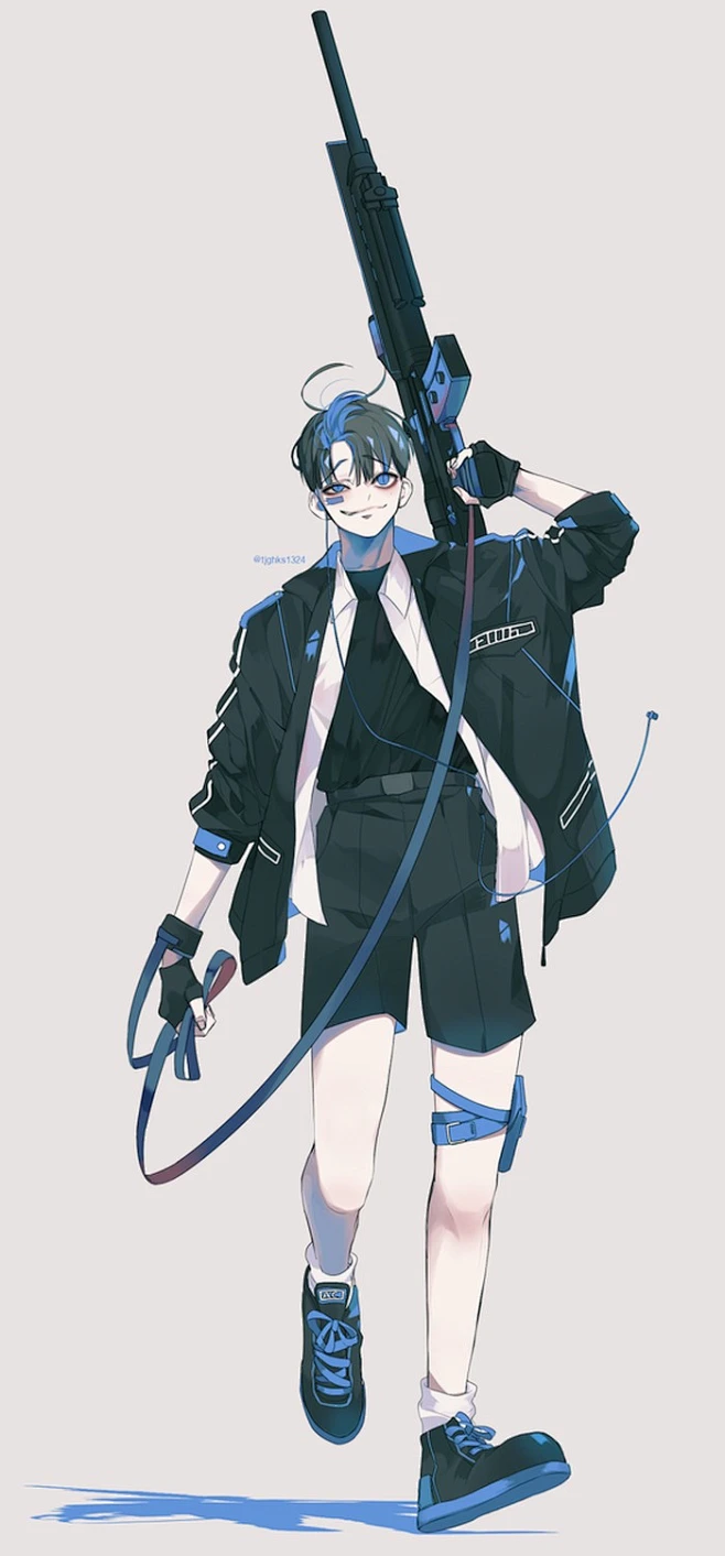病娇男孩 | 韩国人气画师INPLICK【采集by,亦柒Yxn】-花瓣网