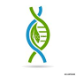 "Biology DNA logo. Vector graphic design" Stock image and royalty-free vector files on Fotolia.com - Pic 111972835
