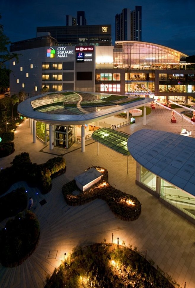 新加坡城市广场购物中心-设计前沿-九地国...