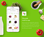 iGooods app for food delivery from supermarkets : The final version of design for iGooods service for food delivery from Prisma, Lenta and Metro supermarkets in Saint-Petersburg. During our work on a project we created more than 70 screens and developed t