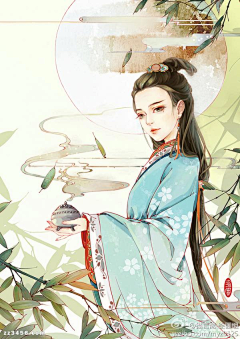阿魚不望天黛藍采集到毕业设计插画’