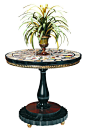 francesco-molon-f122-round-center-table-with-marble-top-furniture-center-tables-wood