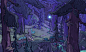 BlueRing Wisp, Toph Gorham : This is more concept art for an indie survival game being developed titled "BlueRing"