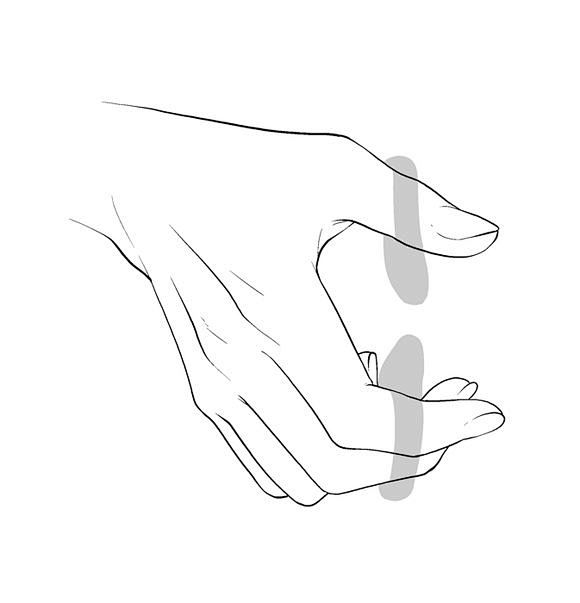 图片插画手是最难画的部分有了这些线稿害怕不会画手吗插画吧百度贴吧