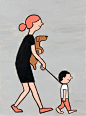 Jean Jullien is a French graphic designer living and working in London: France Culture.: 