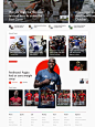 USA Today Redesign : USA TODAY newspaper redesign. Enhanced website design with numerous  intricate layouts, myriads of sections and thousands of informative pages.