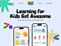 Kidzz Learn | Making Every Lesson Exciting by Asiq M. for Netro Systems on Dribbble
