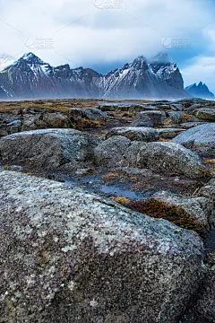 冰岛南部Vestrahorn山