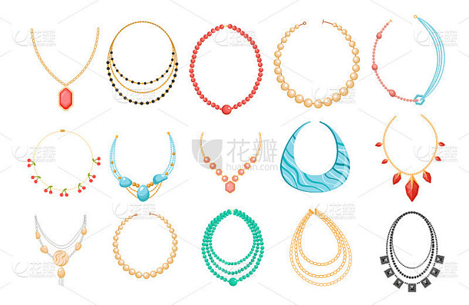 Necklace, Beads Jewe...