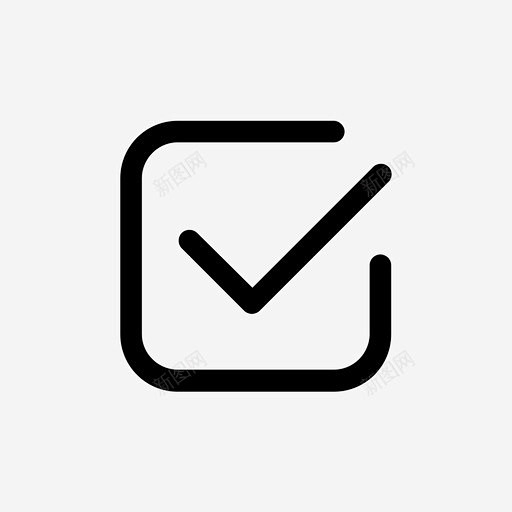 接受方框勾选图标 免费下载 页面网页 平面电商 创意素材