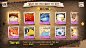 小忙Ekii欧美Q版邮票怀旧梦幻风格---商店LOVELY PETS TRAVELING - China Ekii Game Ui Design