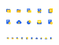 Icon yellow 向量 icon 草图 插图 颜色 设计 蓝色 ui