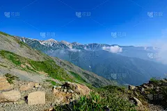 日本北阿尔卑斯山的四郎马山