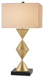 Carnival Table Lamp - contemporary - Table Lamps - Currey & Company, Inc.