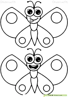 蝴蝶观察日记！10张色彩斑斓的蝴蝶卡通涂色简笔画！ | 涂色集，涂色画打印大图 : 今天，我来到了公园，看到了一只美丽的蝴蝶，决定观察它的一天。以下是我对这只蝴蝶的观察日记：早上，当太阳刚刚升起的时候，我发现了一只粉色的蝴蝶。它展开它的翅膀，仿佛在和清晨的阳光嬉戏。它在花丛中飞来飞去，时而停在一朵花上，时而又飞向另一朵花。 蝴蝶观察日记！10张色彩斑斓的蝴蝶卡通涂色简笔画！