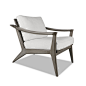 Milla Danish Chair - South Cone Home Furniture : Kick up your kicking back in this cozy and attractive Milla Danish Chair with reclining system. This Chair features all hardwood construction using mortise and tenon joinery. The chair’s unique design featu