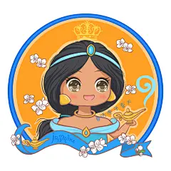 迪士尼人物之茉莉公主
