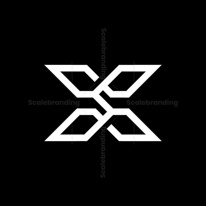 Letter SX Logo, Simp...