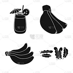 维生素,标志,饮料,配方,清新,食品,果汁,熟的,沙冰,吃