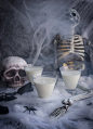 Liquid Ghost Halloween Cocktail